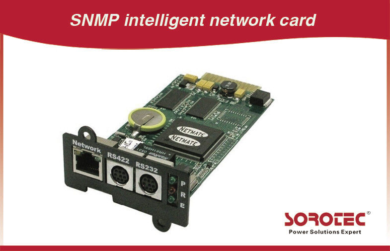 SNMP card UPS Accessories benefit for automatization and network management