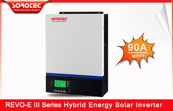 3-5.5KW REVO E PLUS वाइड पीवी इनपुट रेंज 120-450 VDC ऑन / ऑफ ग्रिड सोलर हाइब्रिड पावर इन्वर्टर